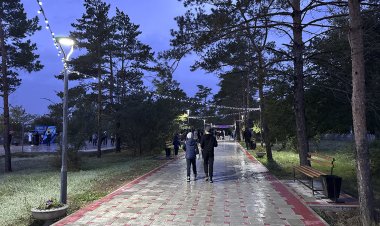 В Зангаре открыли новый парк отдыха