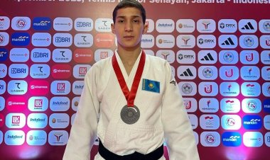 Павлодарлық дзюдошы Азия чемпионатының күміс жүлдегері атанды