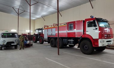 В Майском районе открылась лесопожарная станция