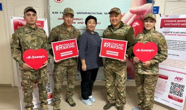 Әр тамшы қан – өмір сыйы: павлодарлық құтқарушылар қанмен бөлісті