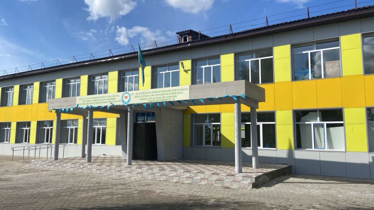 Железин ауданындағы Березовка ауылының мектебі жаңартылды
