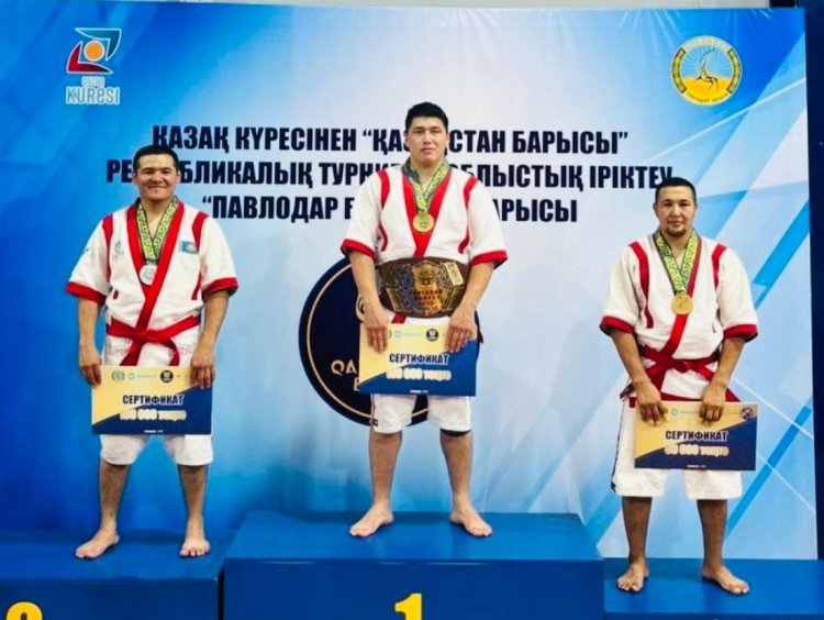 Павлодарлық полицей «Қазақстан Барысы» жолдамасын жеңіп алды