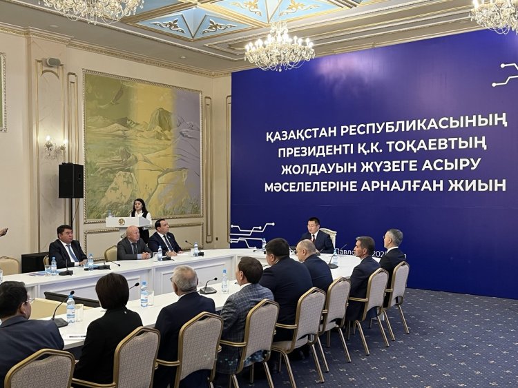 Павлодарда Жолдау міндеттерін іске асыру барысы талқыланды