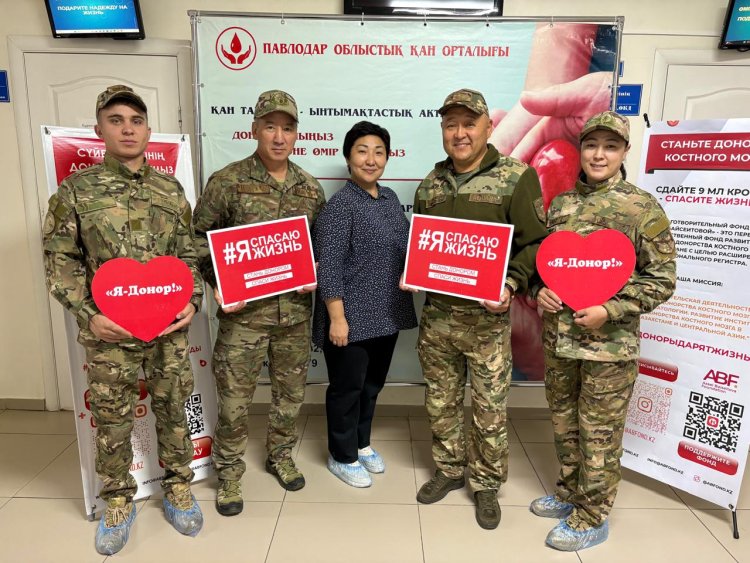 Әр тамшы қан – өмір сыйы: павлодарлық құтқарушылар қанмен бөлісті