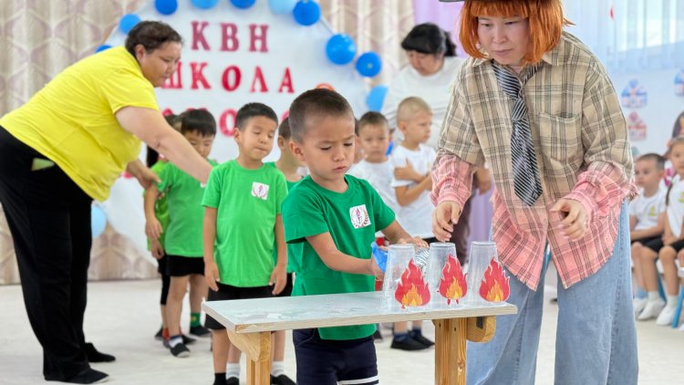 Ақсулық балабақша бүлдіршіндеріне қауіпсіздік ережелері үйретілді