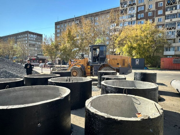 Павлодарда Қамзин көшесінде дренаж жүйесінің құрылысы қашан аяқталады?