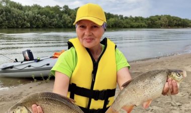 Павлодарда Ертіс суларын бағындырып жүрген ару балықшы құпияларымен бөлісті