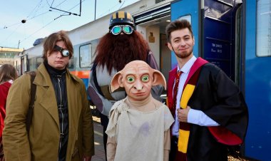 В Астане запустили поезд для любителей поттерианы