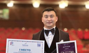 Павлодарлық өнерпаз Қырғызстанда топ жарды