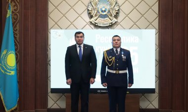 Ақсулық құтқарушы «Ерлігі үшін» медалімен марапатталды