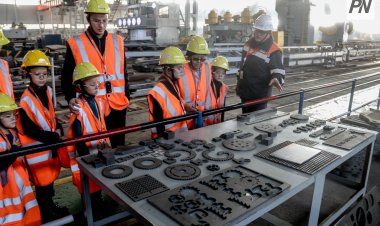 Кішкентай павлодарлықтар ірі машина жасау үрдісімен танысты