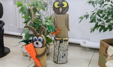 Ақсулық балалар табиғатты шығармашылық арқылы сақтауды үйренуде