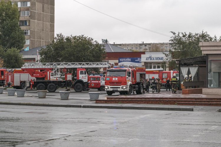 Павлодарда мейрамханада өрт шықты