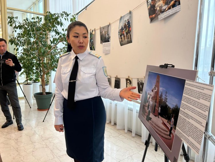 В Павлодаре представили фотолетопись полицейской доблести