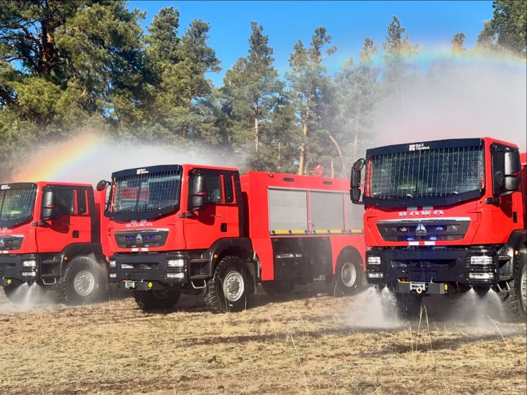 Новая техника усилит защиту лесов Павлодарской области от пожаров