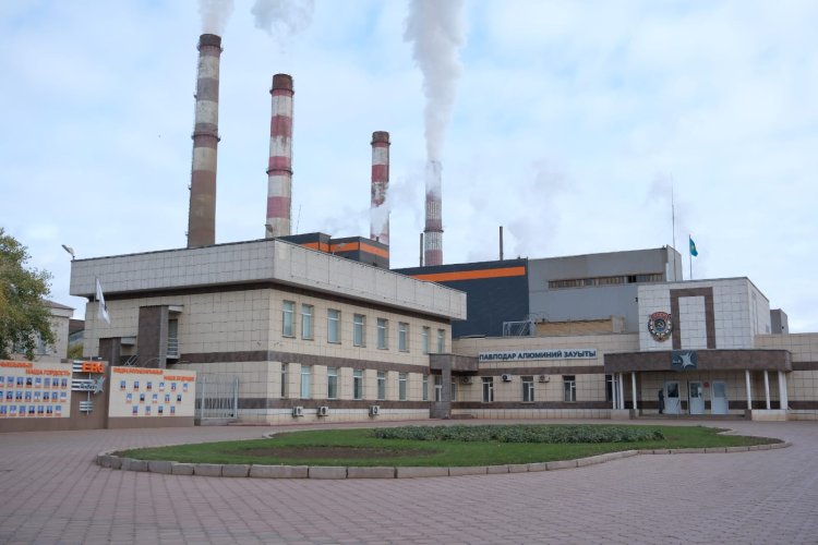 Тренировка безопасности на Павлодарском алюминиевом заводе