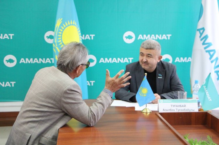 Успен ауданында «AMANAT» партиясының Жол картасы 80% орындалды