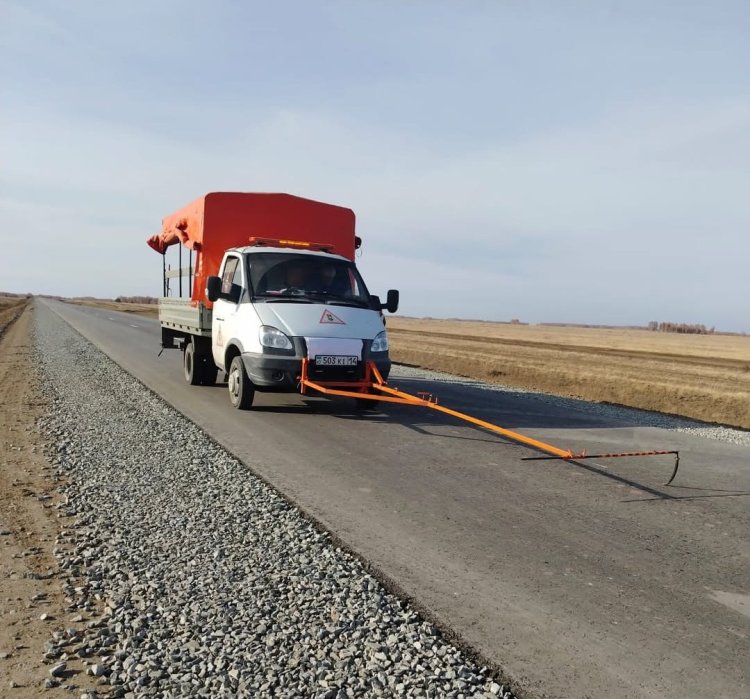 Железин ауданында проблемалық жол учаскесінің жөндеуі толығымен аяқталды