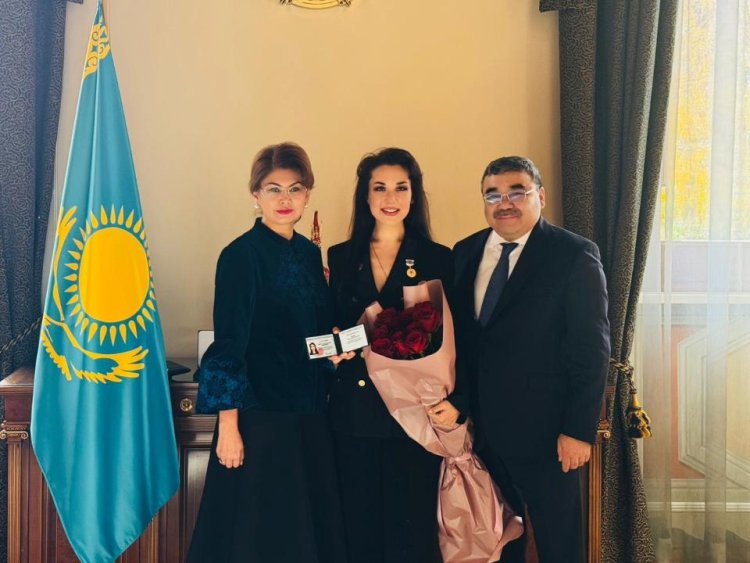 Мария Мудряк стала заслуженным деятелем Казахстана