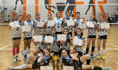 Юные павлодарские волейболистки удачно выступили в Жезказгане