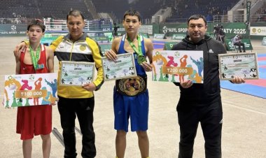 Павлодар облысының боксшылары жарыс тұғырынан көрінді