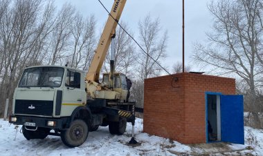 Май ауданында топтық су құбырының ұңғымасындағы сорғы жабдығы қалпына келтірілді