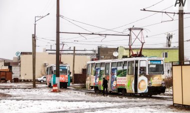 В Павлодаре обновят трамвайные переезды