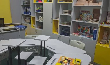 Май ауданындағы мектепте инклюзияны қолдау кабинеті ашылды