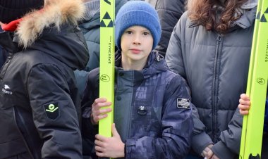 Юные лыжники Павлодара получили современный инвентарь