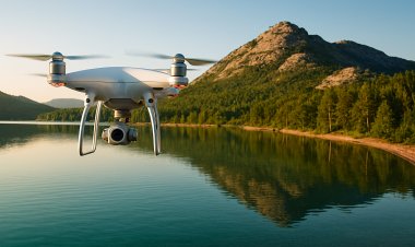 Павлодарлық оқушының дроны көлдер мен өзендердің тазалығын тексерді