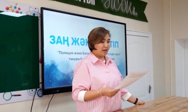 В школах Павлодарской области поддержали идеологему «Закон и порядок»