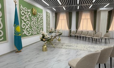 Павлодарские молодожёны зарегистрируют свой брак в новом зале торжеств