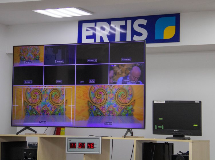 Павлодар облысының әкімі «Ertis» телеарнасын 60 жылдық мерейтойымен құттықтады