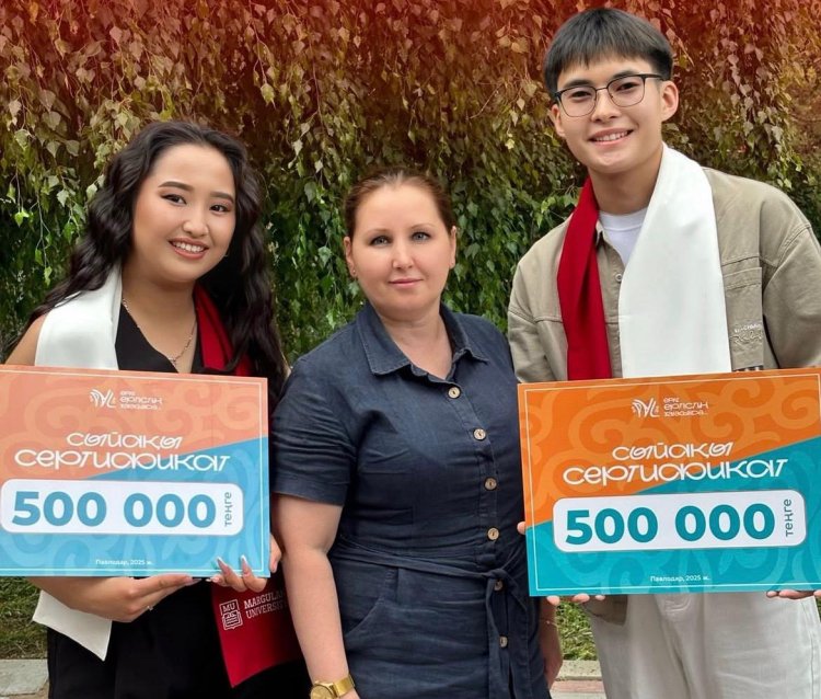 Павлодарлық студент Абайды жастар тілімен сөйлетті