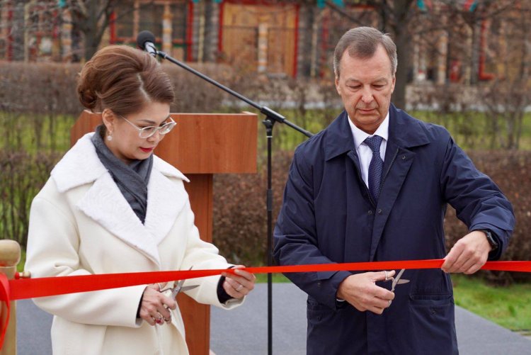 Мәскеуде Қазақстан мен Ресейдің тату көршілігін айғақтайтын сквер ашылды