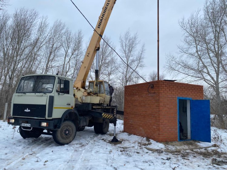 Май ауданында топтық су құбырының ұңғымасындағы сорғы жабдығы қалпына келтірілді