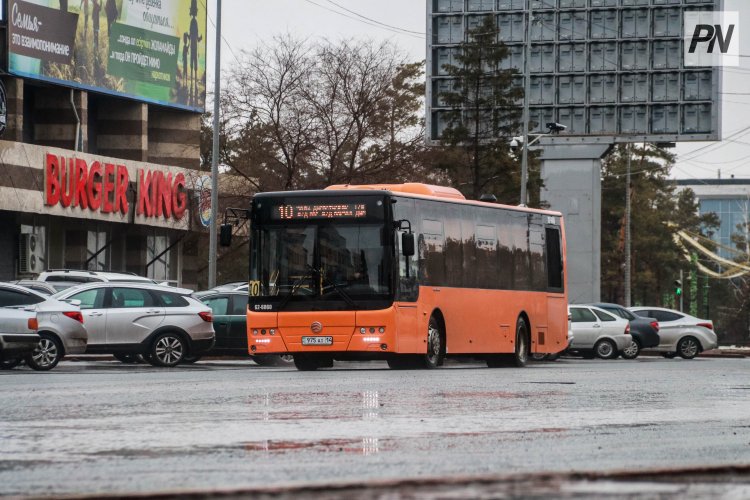 Павлодарда автобустар уақытша қозғалыс схемасын өзгертеді