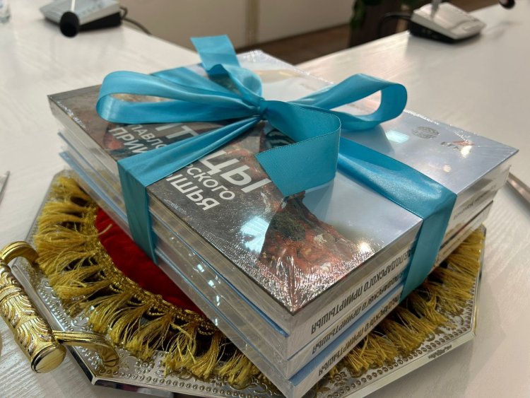 Павлодарда «Ертіс өңірінің құстары» атты бірегей фотоальбом жарық көрді