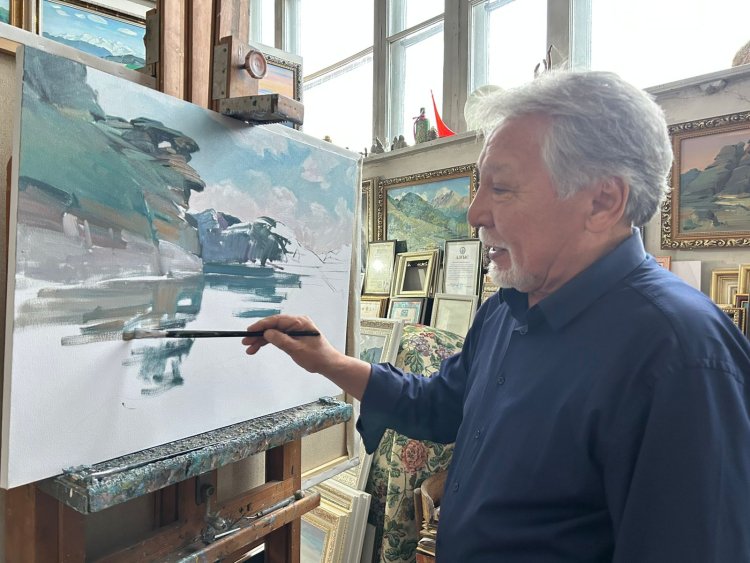 Павлодарлық суретшінің жұмыстары әлем музейлерінде сақтаулы