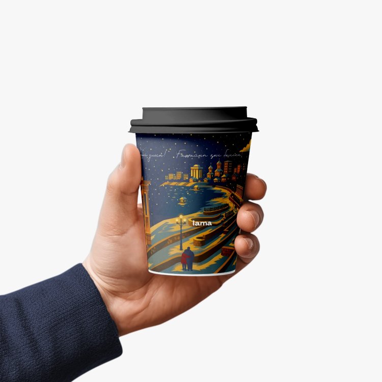 С любовью, Павлодар: дизайнер передала свою ностальгию через кофейные стаканчики