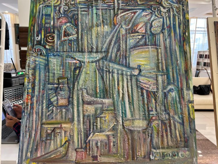 Павлодарда қарттар үйі тұрғындарының жасалған өнері көрмеге қойылды