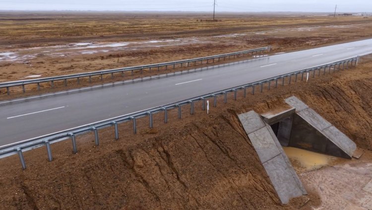 Павлодардан Курчатов қаласына дейінгі жол инфрақұрылымы жақсартылды