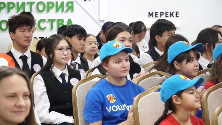Юные волонтёры Павлодара проявили себя в конкурсе «Адал жүректі еріктілер жасағы»