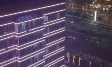 Ночной Павлодар украсила архитектурная подсветка