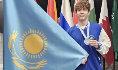 Павлодарлық оқушы Сочидегі олимпиададан күміс медаль жеңіп алды