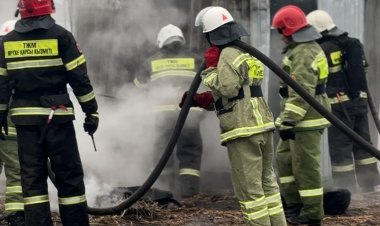 Павлодар облысында өрт сөндірушілер тактикалық дайындықтан өтті
