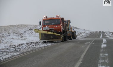 Ещё один участок дороги закрыли в Павлодарской области