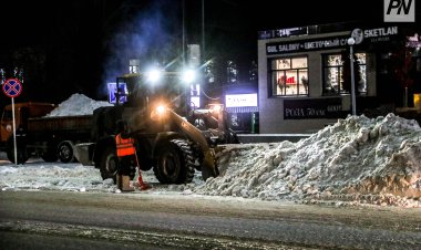 В Павлодаре повторно вывезут снег из частного сектора