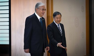 Мемлекет басшысы Жапония Императоры Нарухитомен кездесті