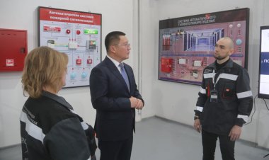 В Аксу для заводчан создали тренажер «на все случаи жизни»